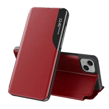 Калъф за iPhone 15 Plus - eFold Series - Червен
