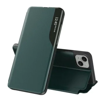 Калъф за iPhone 15 Plus - eFold Series - Тъмно зелен