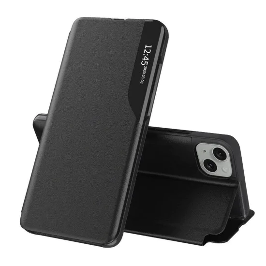 Калъф за iPhone 15 Plus - eFold Series - черен