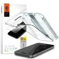 Протектор за iPhone 15 - Spigen Glas.tR EZ FIT - Черен