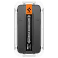 Протектор за iPhone 15 - Spigen Glas.tR EZ FIT - Черен
