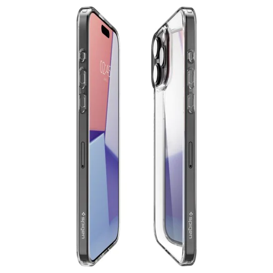Калъф за iPhone 15 Pro Max - Spigen Air Skin Hybrid - Crystal Clear