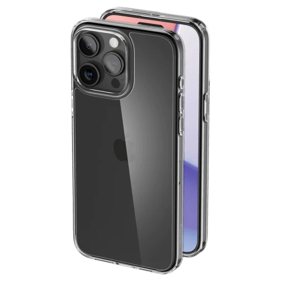Калъф за iPhone 15 Pro Max - Spigen Air Skin Hybrid - Crystal Clear