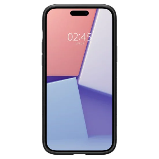 Калъф за iPhone 15 - Spigen Liquid Air - Matte Black