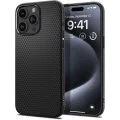 Калъф за iPhone 15 Pro - Spigen Liquid Air - Matte Black