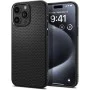 Калъф за iPhone 15 Pro - Spigen Liquid Air - Matte Black