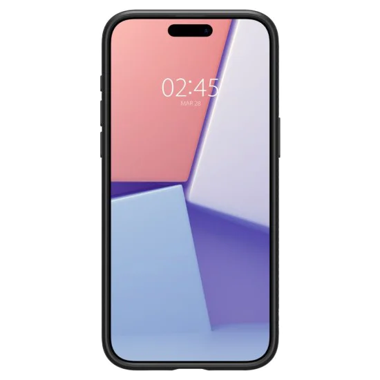 Калъф за iPhone 15 Pro - Spigen Liquid Air - Matte Black