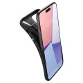 Калъф за iPhone 15 Pro - Spigen Liquid Air - Matte Black