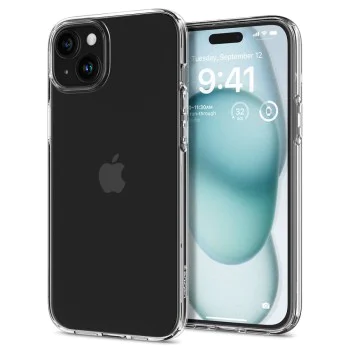 Калъф за iPhone 15 - Spigen Liquid Crystal - Clear