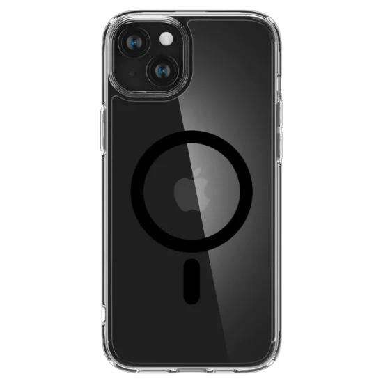 Калъф за iPhone 15 - Spigen - Ultra Hybrid MagSafe - черен