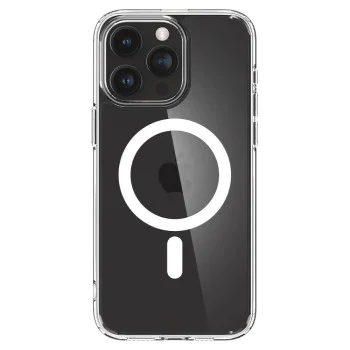 Калъф за iPhone 15 Pro - Spigen - Ultra Hybrid MagSafe - Бял