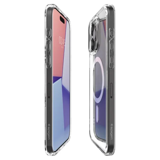 Калъф за iPhone 15 Pro - Spigen - Ultra Hybrid MagSafe - Бял