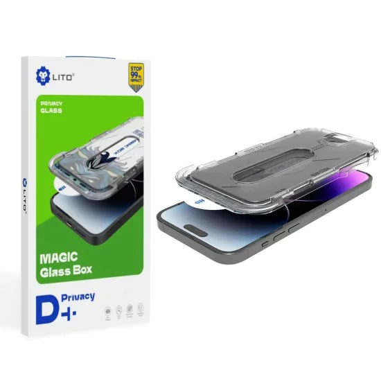 Протектор за iPhone 11 Pro - Lito Magic Glass Box D+ Tools - Privacy