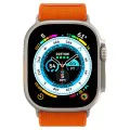 Каишка за Apple Watch 1/2/3/3/4/4/5/5/5/6/6/7/8/7/8/9/10/SE/SE/SE 2/Ultra/Ultra 2 ( 42/44/45/46/49 мм) - Spigen Fit Lite Ultra - оранжев