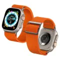 Каишка за Apple Watch 1/2/3/3/4/4/5/5/5/6/6/7/8/7/8/9/10/SE/SE/SE 2/Ultra/Ultra 2 ( 42/44/45/46/49 мм) - Spigen Fit Lite Ultra - оранжев