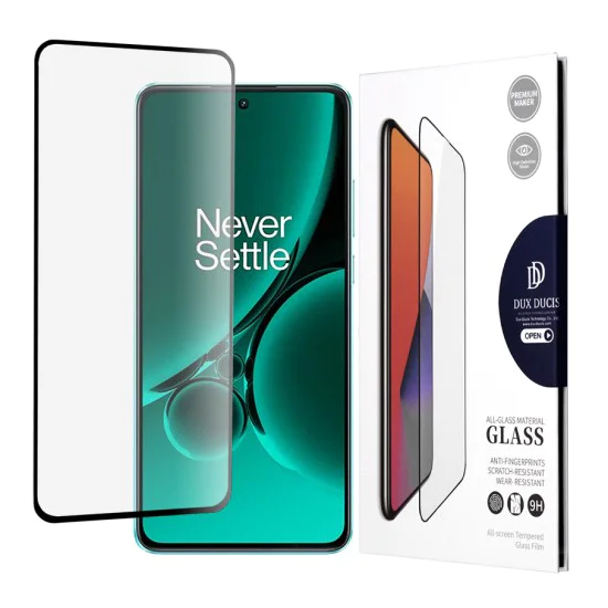 OnePlus North CE3 - закалено стъкло Dux Ducis - черно