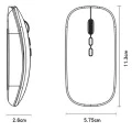 Мишка за лаптоп 800/1200/1600DPI, 2.4G - Yesido (KB15) - Сребриста