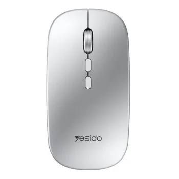 Мишка за лаптоп 800/1200/1600DPI, 2.4G - Yesido (KB15) - Сребриста