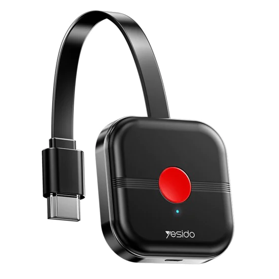 Безжичен ТВ приемник – Yesido TV10 5G – HDMI, HD качество – Черен