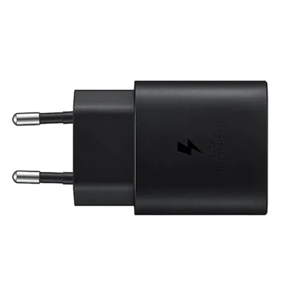 Type-C, 25W, 3A - Samsung EP-TA800EBE (GP-PTU021SOABQ) - Черен (Опаковка на едро)