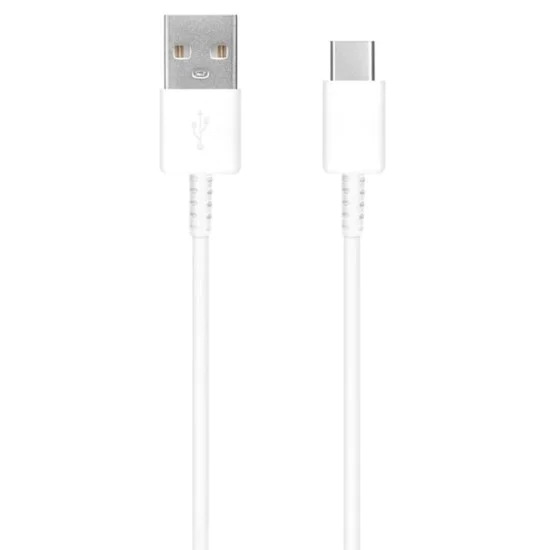 Кабел за данни USB Type-C, 3A, 1.2m - Samsung (EP-DN930CWE) - Бял (Опаковка на едро)