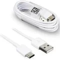 Кабел за данни USB Type-C, 3A, 1.2m - Samsung (EP-DN930CWE) - Бял (Опаковка на едро)