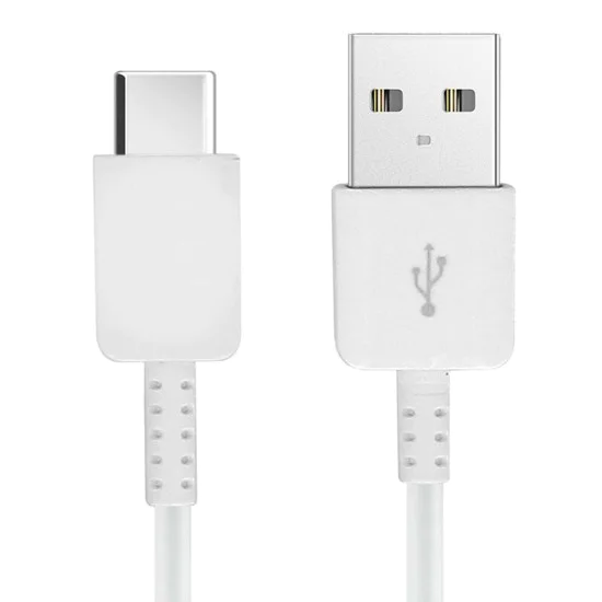 Кабел за данни USB Type-C, 3A, 1.2m - Samsung (EP-DN930CWE) - Бял (Опаковка на едро)