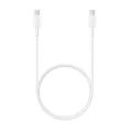 Кабел за данни Type-C към Type-C, 480Mbps, 2.1A, 1m - Samsung (EP-DA905BWE) - Бял (Опаковка на едро)