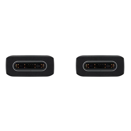 Кабел за данни Type-C към Type-C, 480Mbps, 2.1A, 1m - Samsung (EP-DA905BWE) - Бял (Опаковка на едро)