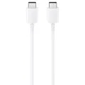 Кабел за данни Type-C към Type-C, 480Mbps, 2.1A, 1m - Samsung (EP-DA905BWE) - Бял (Опаковка на едро)
