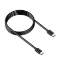 Кабел за данни Type-C към Type-C, 480Mbps, 2.1A, 1m - Samsung (EP-DA905BWE) - Бял (Опаковка на едро)