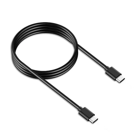 Кабел за данни Type-C към Type-C, 480Mbps, 2.1A, 1m - Samsung (EP-DA905BWE) - Бял (Опаковка на едро)