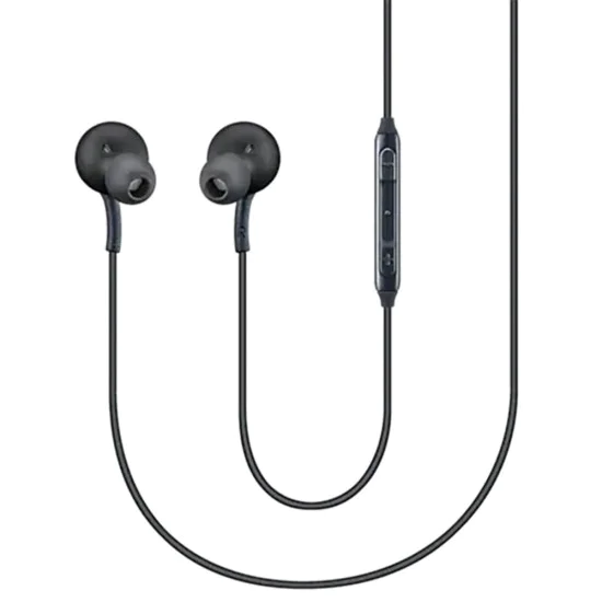 Слушалки с кабел, микрофон, жак, 1,2 м - Samsung (EO-IG955BSE) - черни (Опаковка на едро)