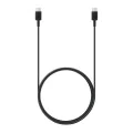 Кабел за данни Type-C към Type-C Fast Charging 3A, 1.8m - Samsung (EP-DX310JBE) - Черен (Опаковка на едро)