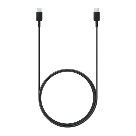 Кабел за данни Type-C към Type-C Fast Charging 3A, 1.8m - Samsung (EP-DX310JBE) - Черен (Опаковка на едро)