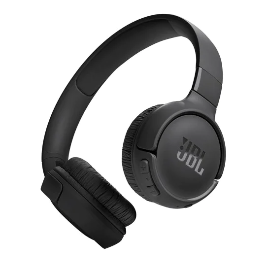 Bluetooth on-ear слушалки с микрофон, сгъваеми - JBL (Tune 520) - черни