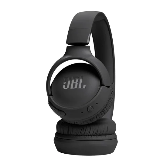 Bluetooth on-ear слушалки с микрофон, сгъваеми - JBL (Tune 520) - черни