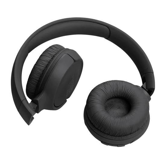 Bluetooth on-ear слушалки с микрофон, сгъваеми - JBL (Tune 520) - черни