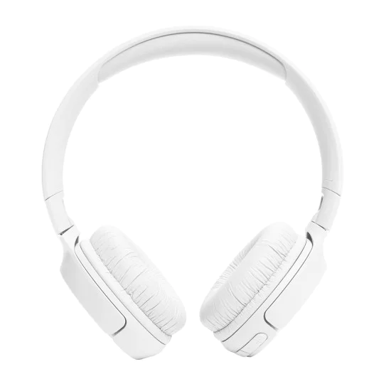 Bluetooth on-ear слушалки с микрофон, сгъваеми - JBL (Tune 520) - бели
