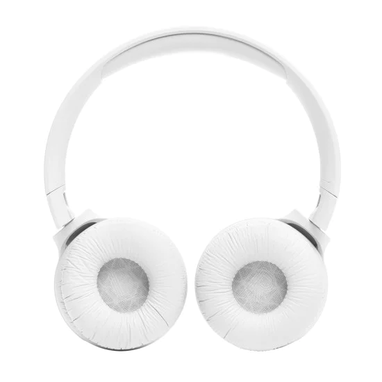 Bluetooth on-ear слушалки с микрофон, сгъваеми - JBL (Tune 520) - бели