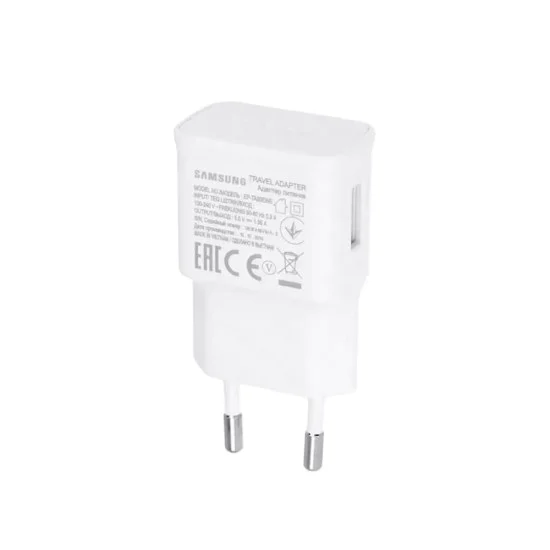 USB зарядно устройство, 1.55A - Samsung (EP-TA50EWE) - бяло