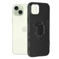 Калъф за iPhone 15 Plus - Silicone Shield - Черен