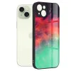 Калъф за iPhone 15 Plus - Glaze Series - Fiery Ocean