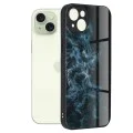Калъф за iPhone 15 Plus - Glaze Series - Blue Nebula