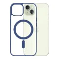 Калъф за iPhone 15 Plus - MagSafe Pro - син
