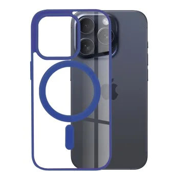 Калъф за iPhone 15 Pro - MagSafe Pro - син