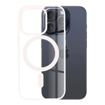 Калъф за iPhone 15 Pro - MagSafe Pro - Nude Pink