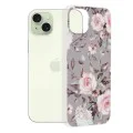 Калъф за iPhone 15 Plus - серия Marble - Bloom of Ruth Gray