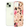 Калъф за iPhone 15 Plus - Marble Series - Mary Berry Nude