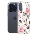 Калъф за iPhone 15 Pro - Marble Series - Chloe White
